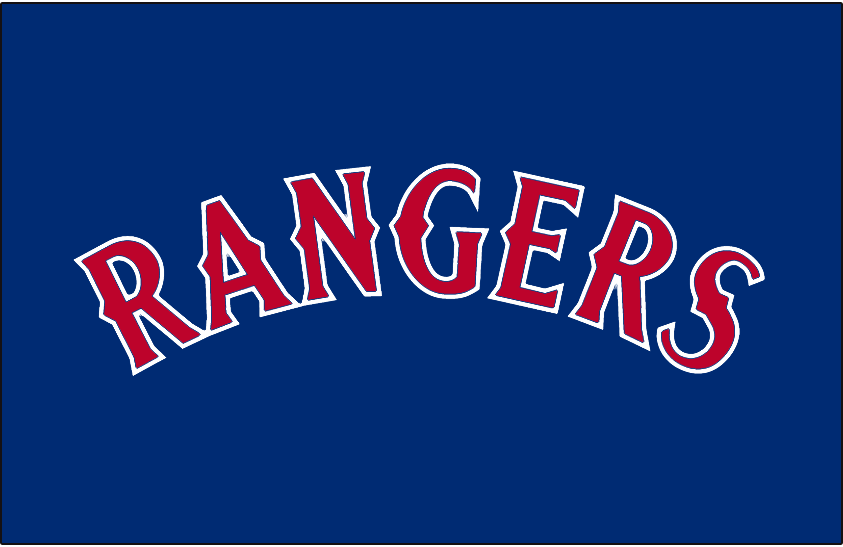 Texas Rangers 1994-2000 Jersey Logo v2 iron on heat transfer